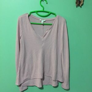 Pink & Black Long Sleeve Shirts